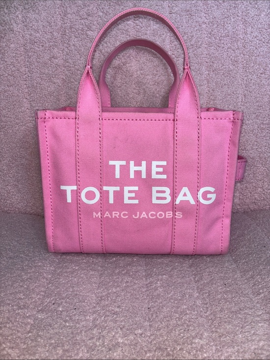 Marc Jacobs Handbags - Marc Jacobs Small Pink Canvas 'The Tote Bag'